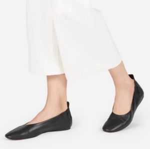 EVERLANE Day Glove Italian Leather Flats Black Sz. 8